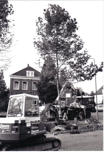 F23 Bomen planten langs de Zutphenseweg, 1